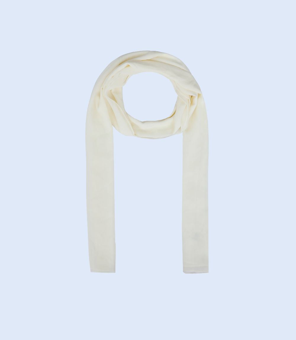 A4964-OFF-WHITE-Scarf For Women