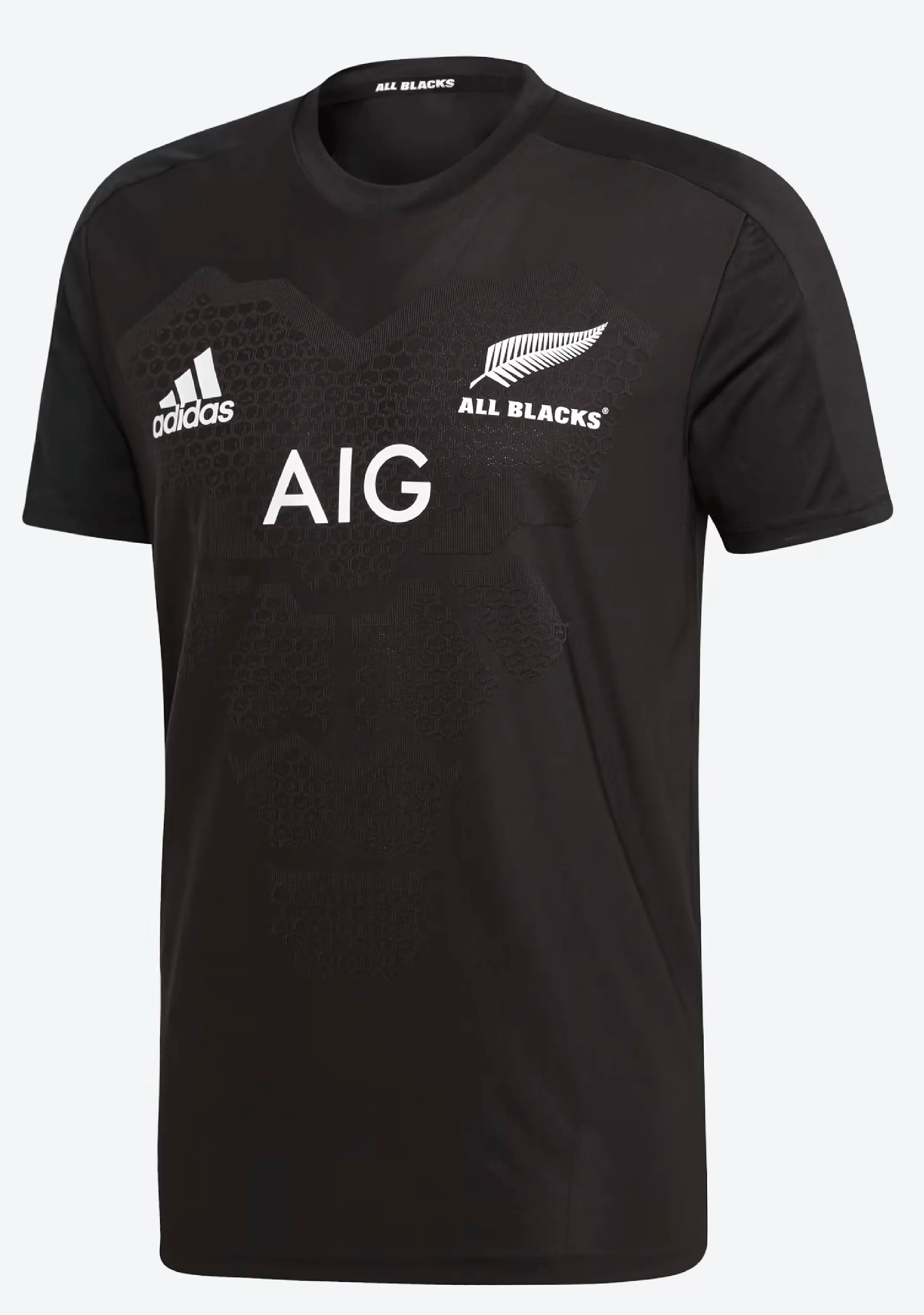 Adidas Mens All Blacks Home Performance Tee <BR> CW3149