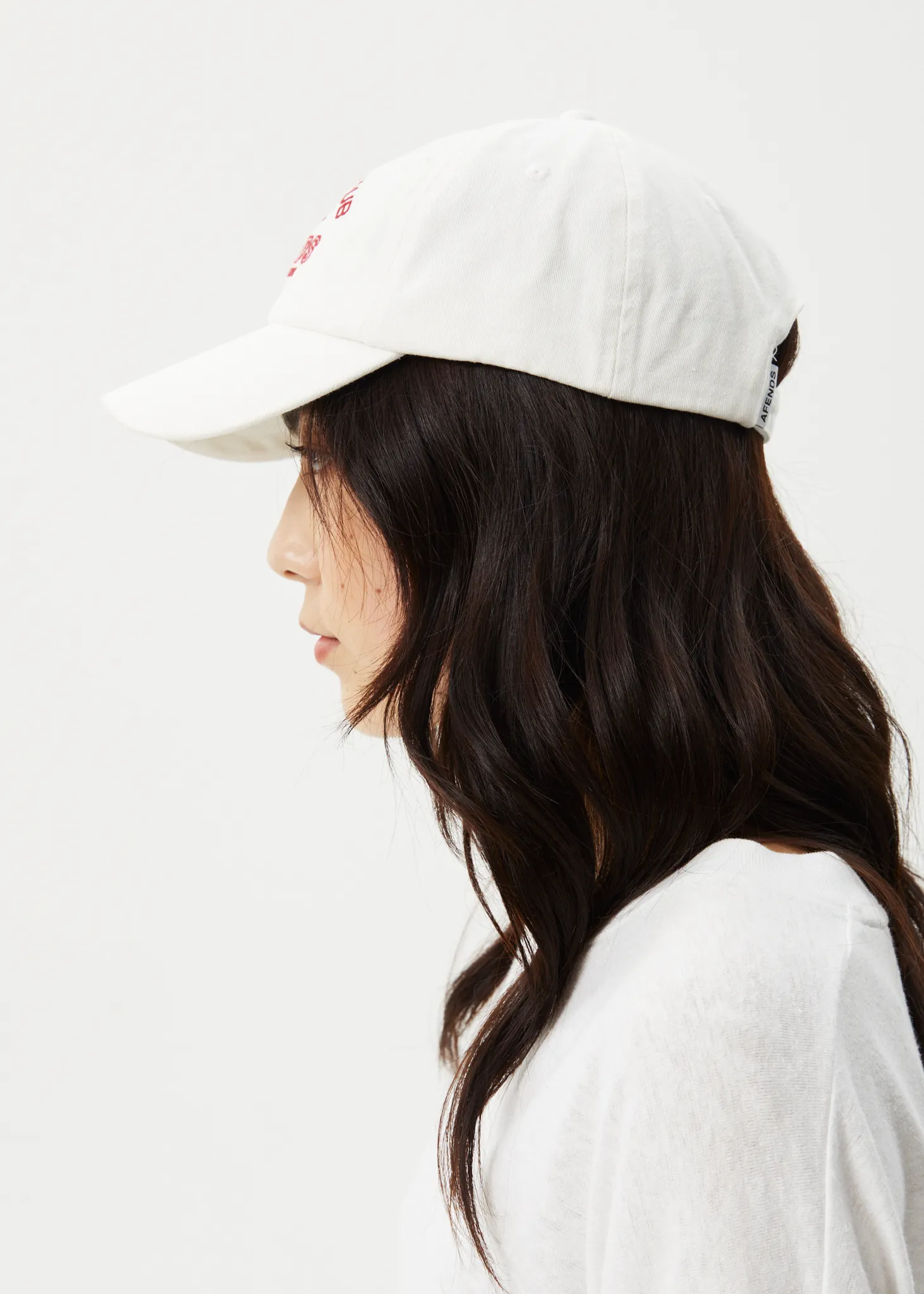 AFENDS Womens Cultivate - Panelled Cap - White