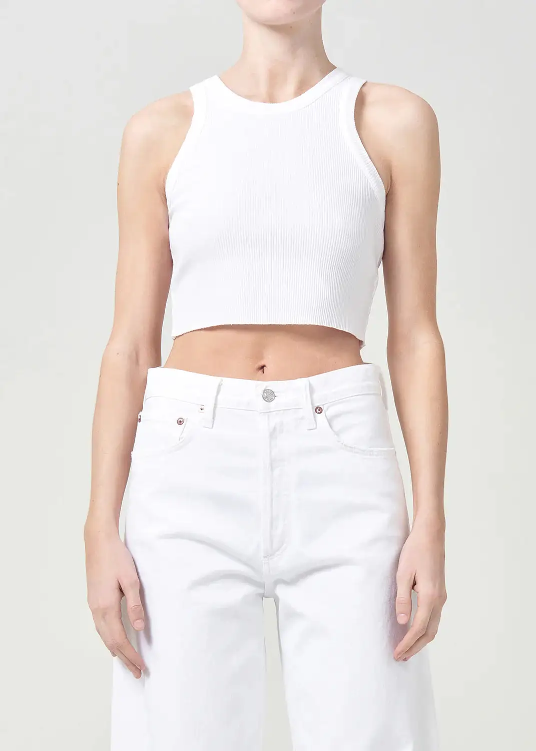 Agolde - Bailey Tank - White