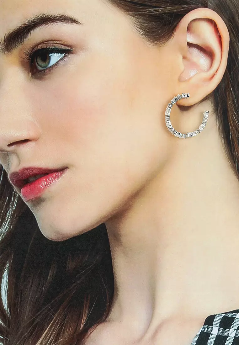 ALDO Amorianni Heart Hoop Earrings