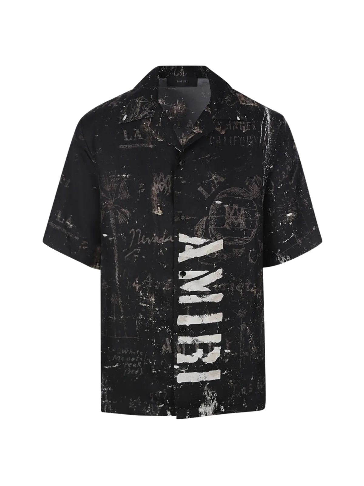 Amiri Abstract Logo-Print Shirt