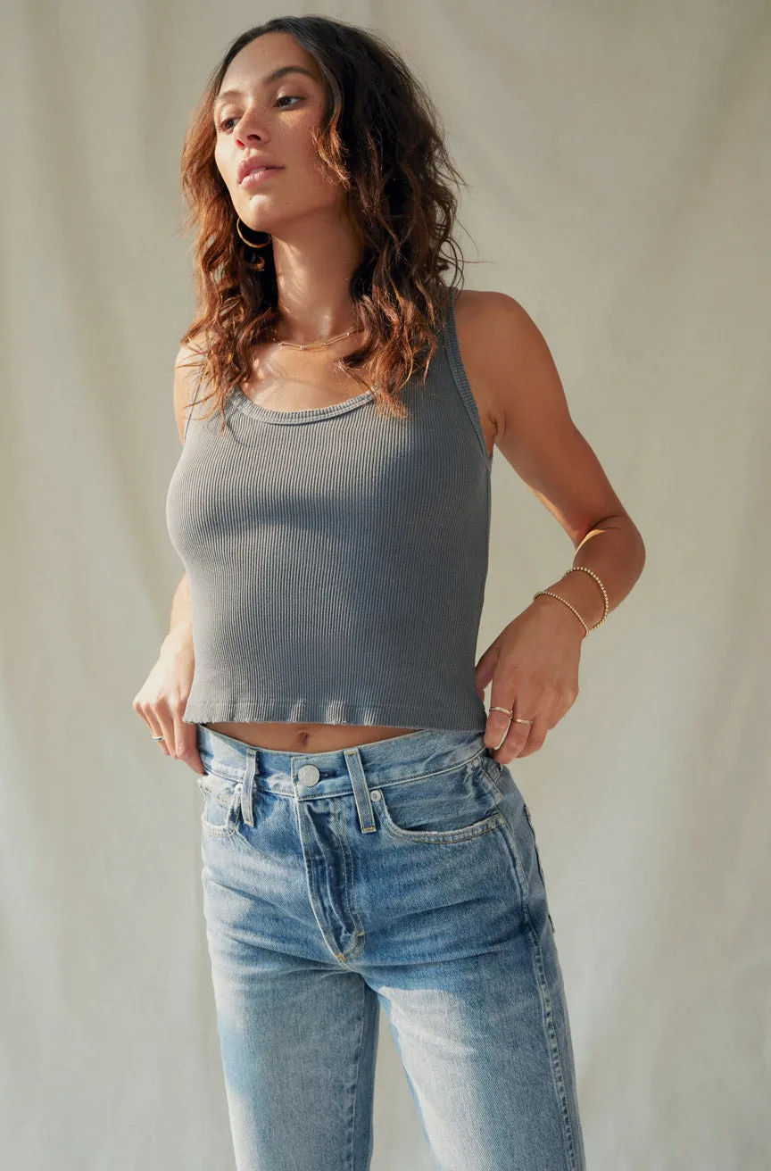 AMO Crop Rib Tank