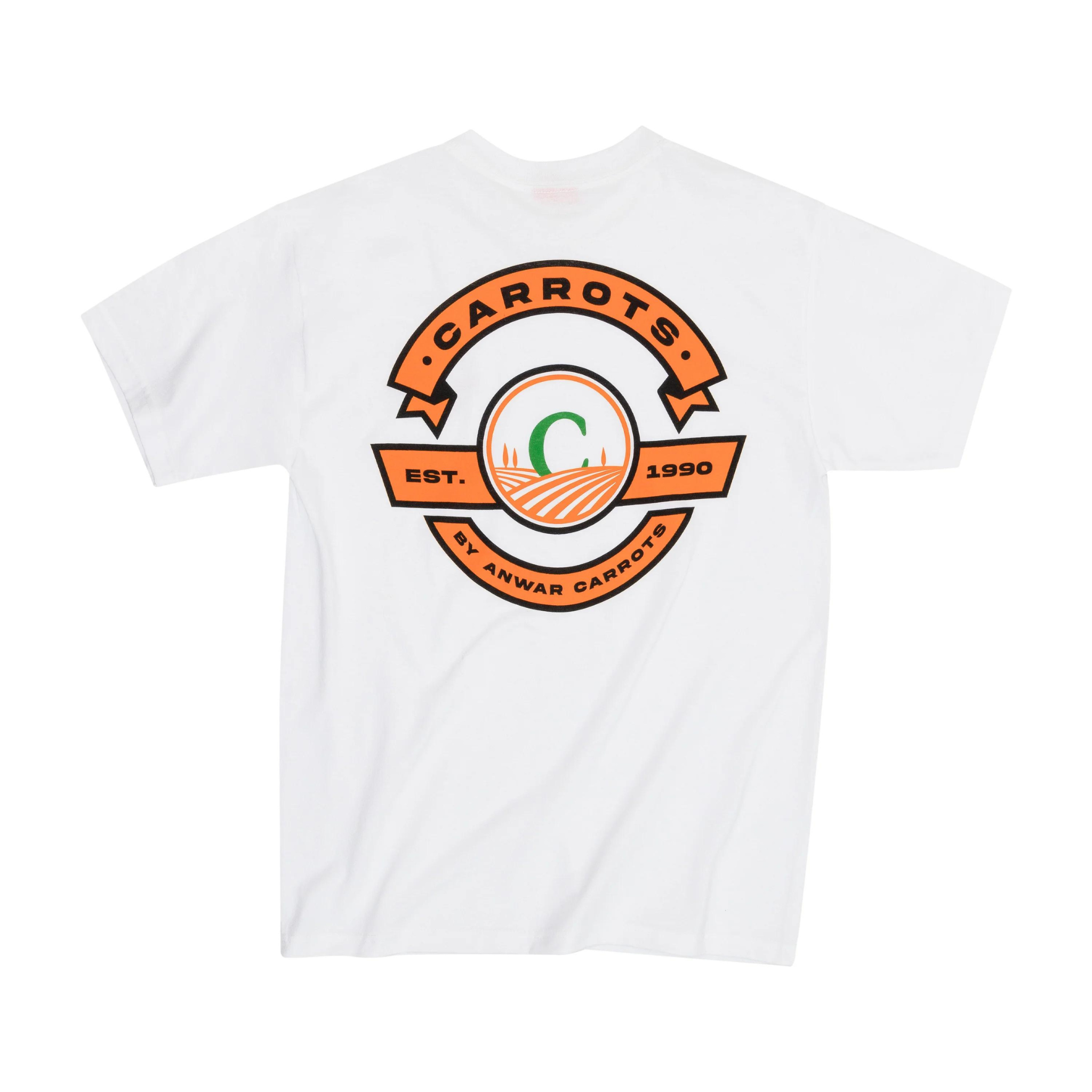 Anwar Carrots Label T-shirt (White)