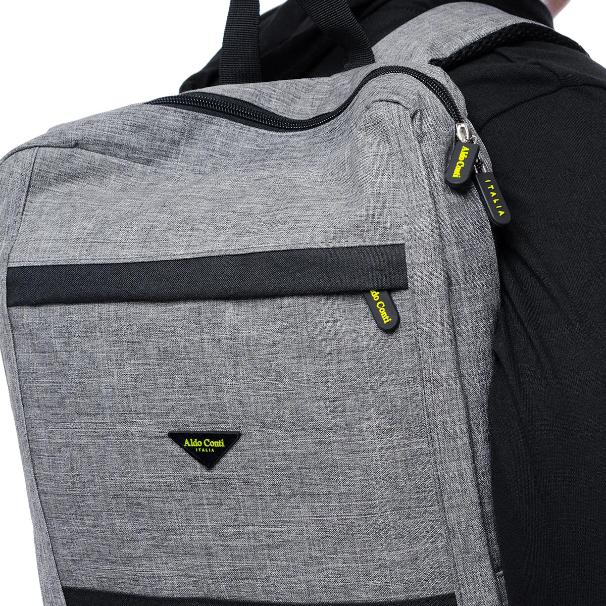 Back Pack Gris Charger Port