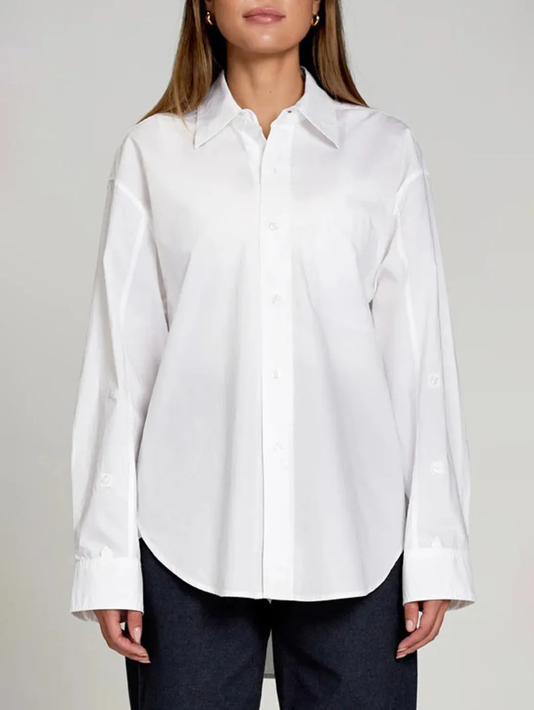 Boyfriend Shirt - White