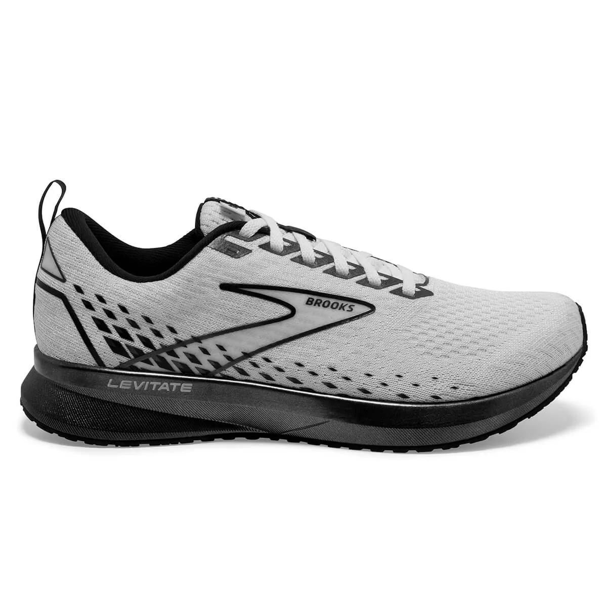 Brooks Levitate 5 Womens | White/black