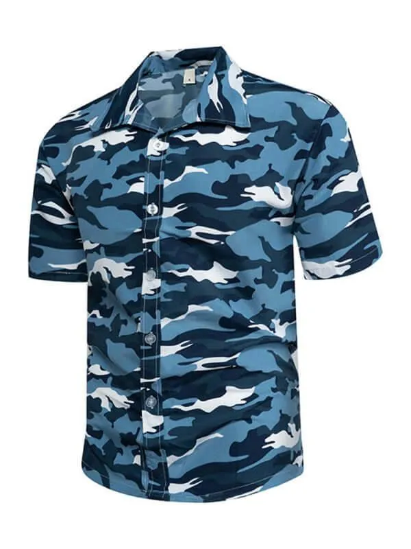 Camouflage Short Sleeve Shirt