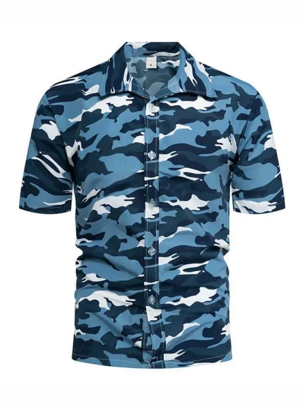 Camouflage Short Sleeve Shirt