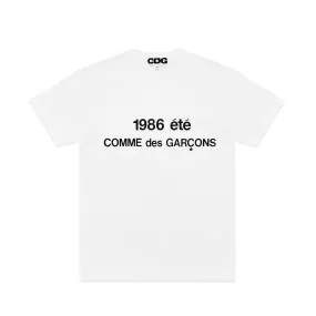 CDG - 1986 Comme des Garons T-Shirt - (White)