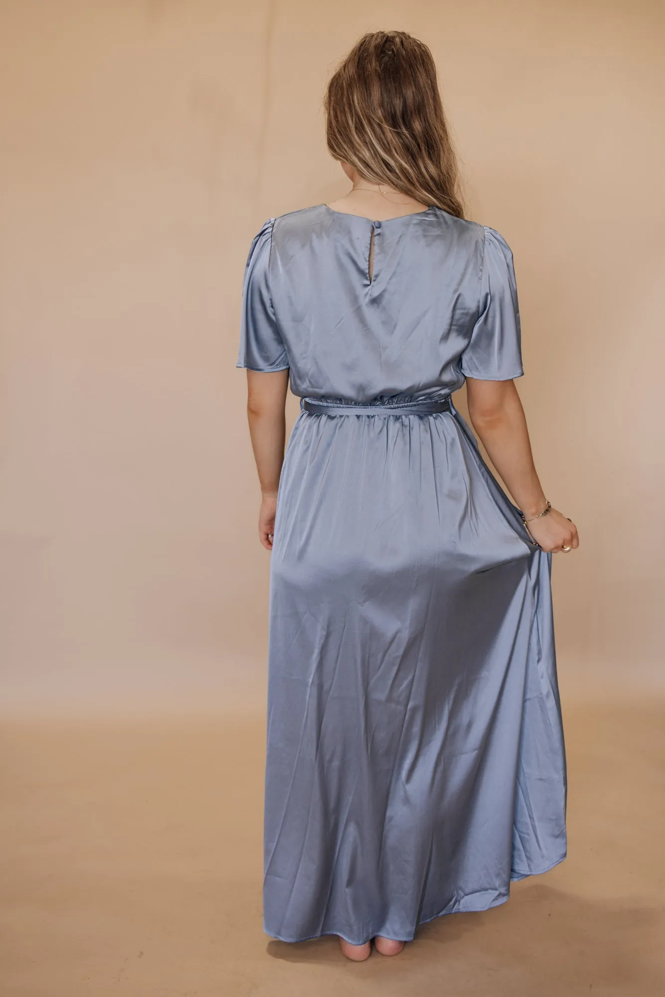 Chandra Dress in Blue