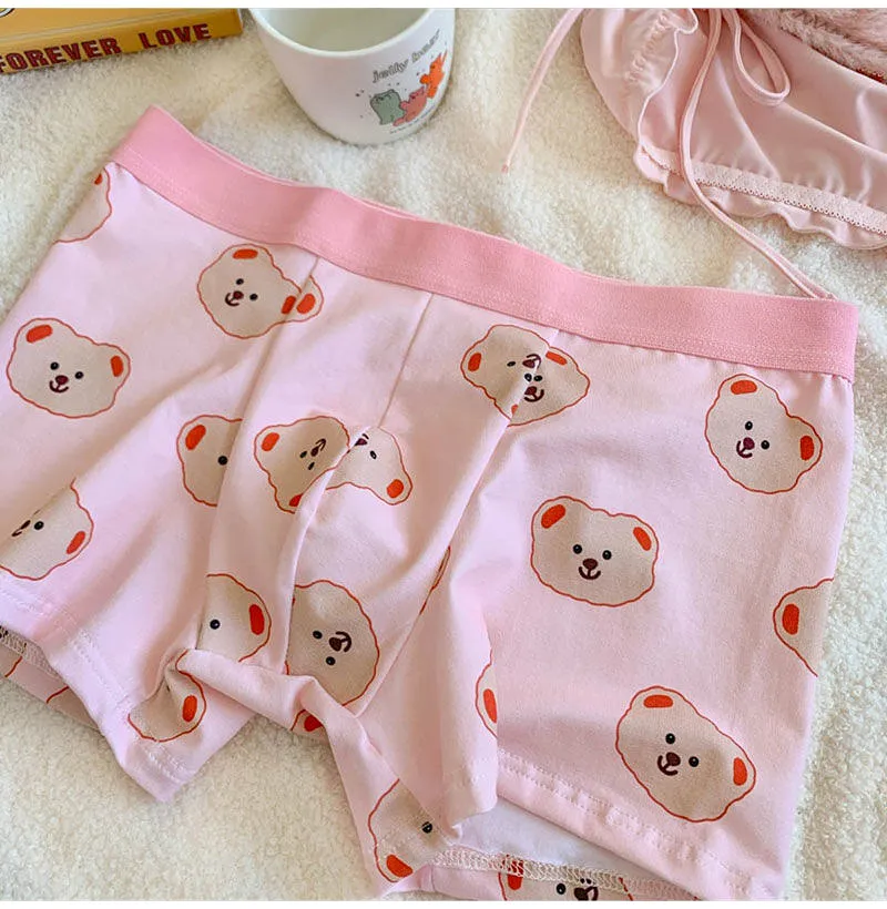 Cute Bear Couple Panties