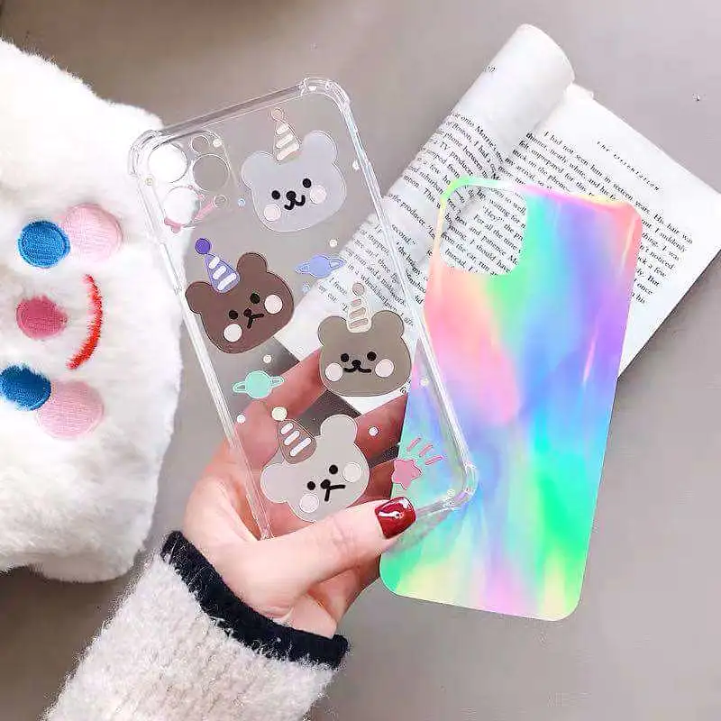 CUTE LASER BEAR IPHONE CASE BY51103