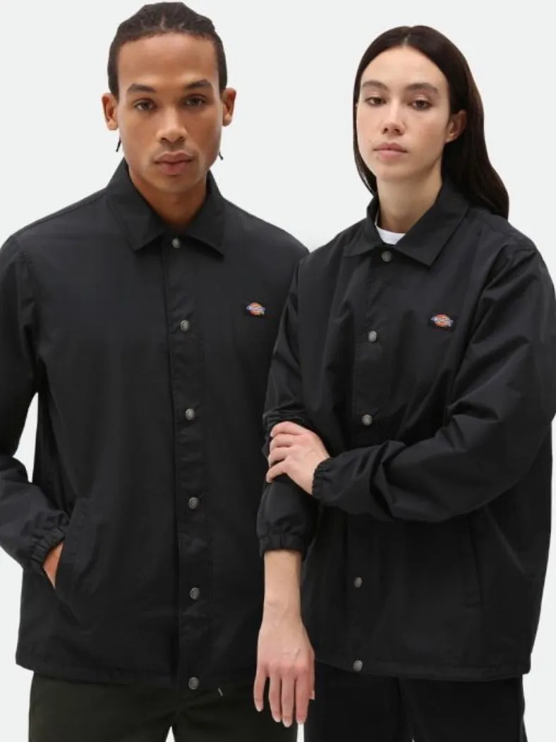 Dickies Oakport Coach Jacket in BLACK