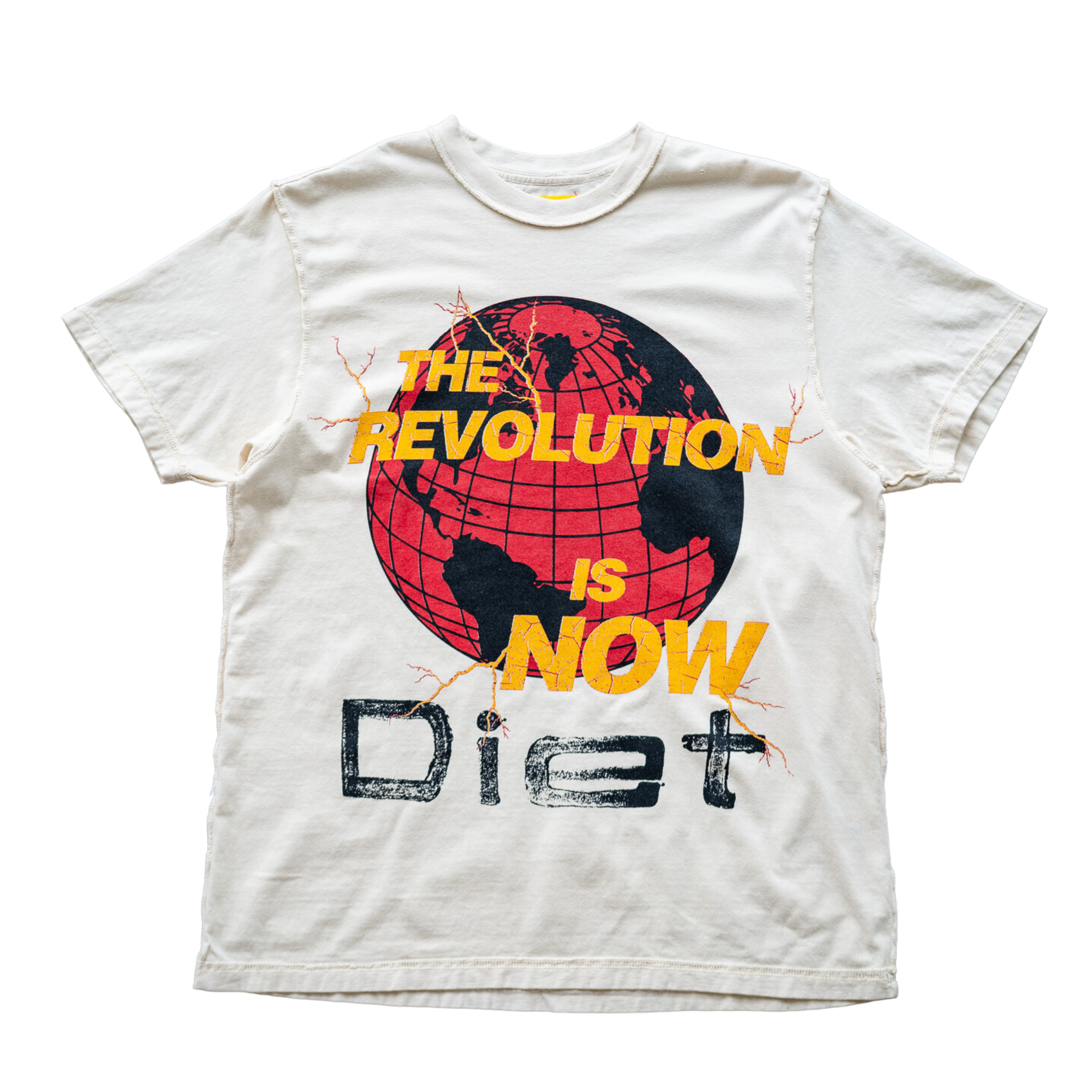 Diet Starts Monday Revolution Shirt (Vintage White)