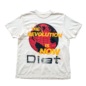 Diet Starts Monday Revolution Shirt (Vintage White)