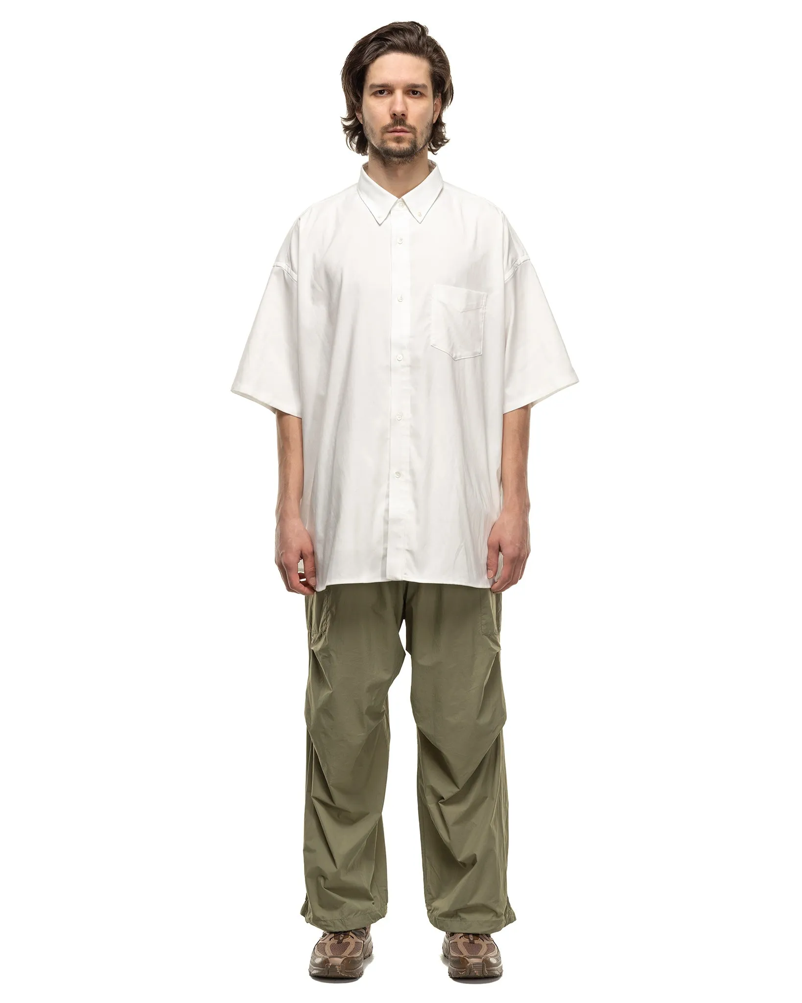 Dry Oxford Corporate S/S B.D Shirt White