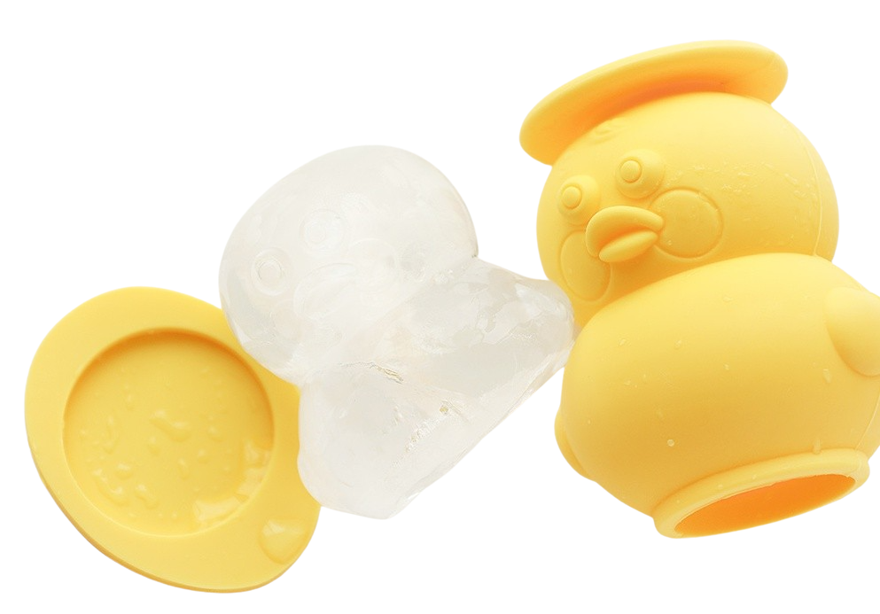 Duck Bear Silicone Ice Maker Accessories Mold Home Cafe Cute Novelty non-toxic Frozen