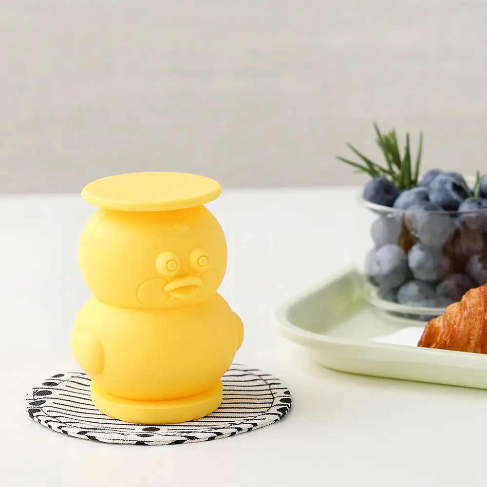 Duck Bear Silicone Ice Maker Accessories Mold Home Cafe Cute Novelty non-toxic Frozen