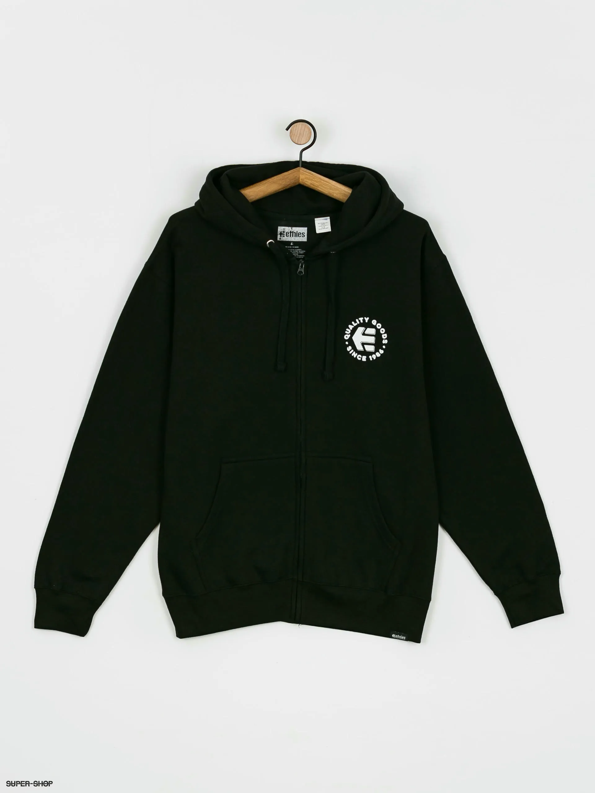 Etnies Since 1986 Zip Hoodie (black/white)