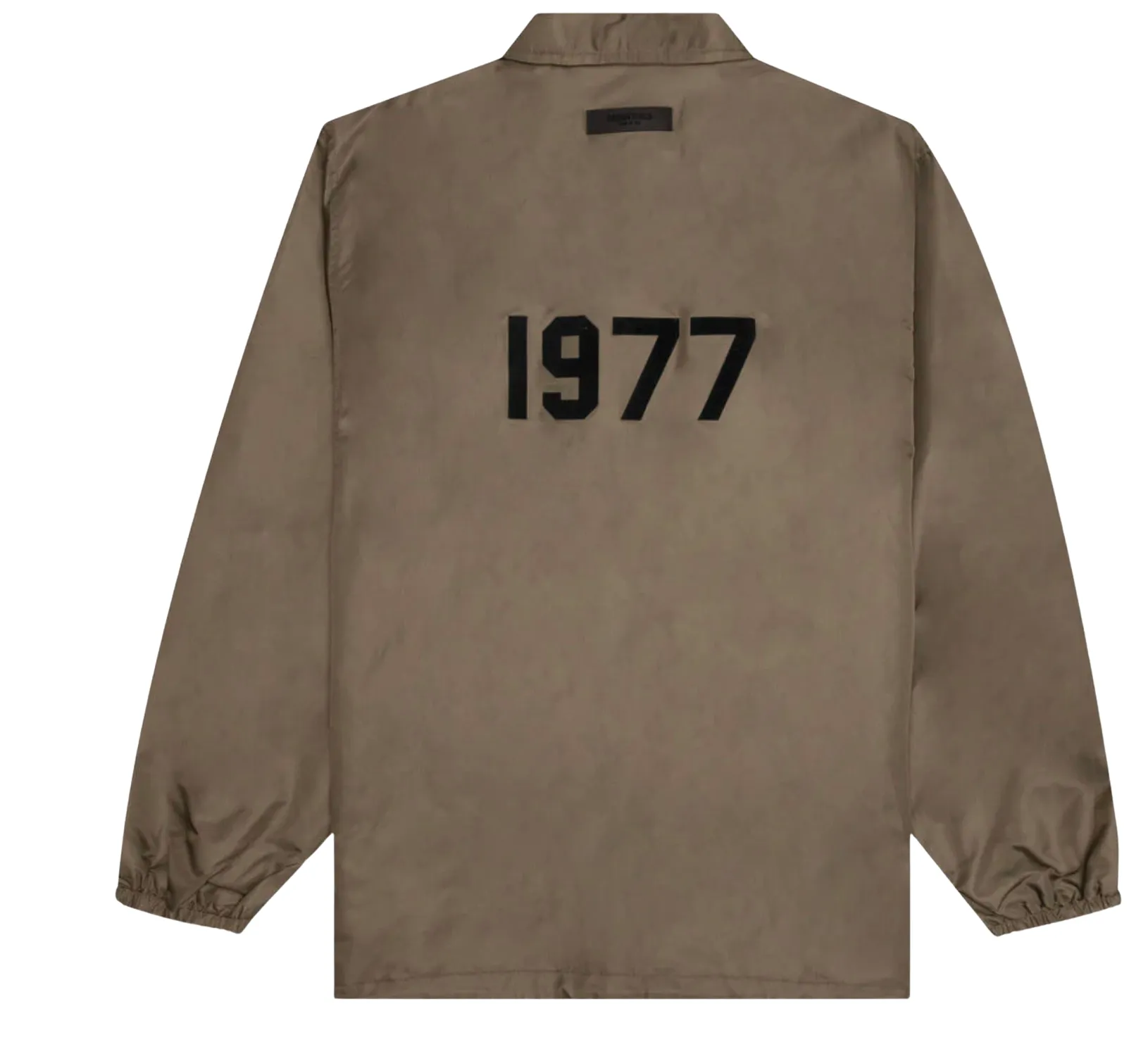 Fear Of God Essentials '1977' Brown Drawstring Jacket