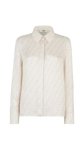 FF Silk Shirt - White