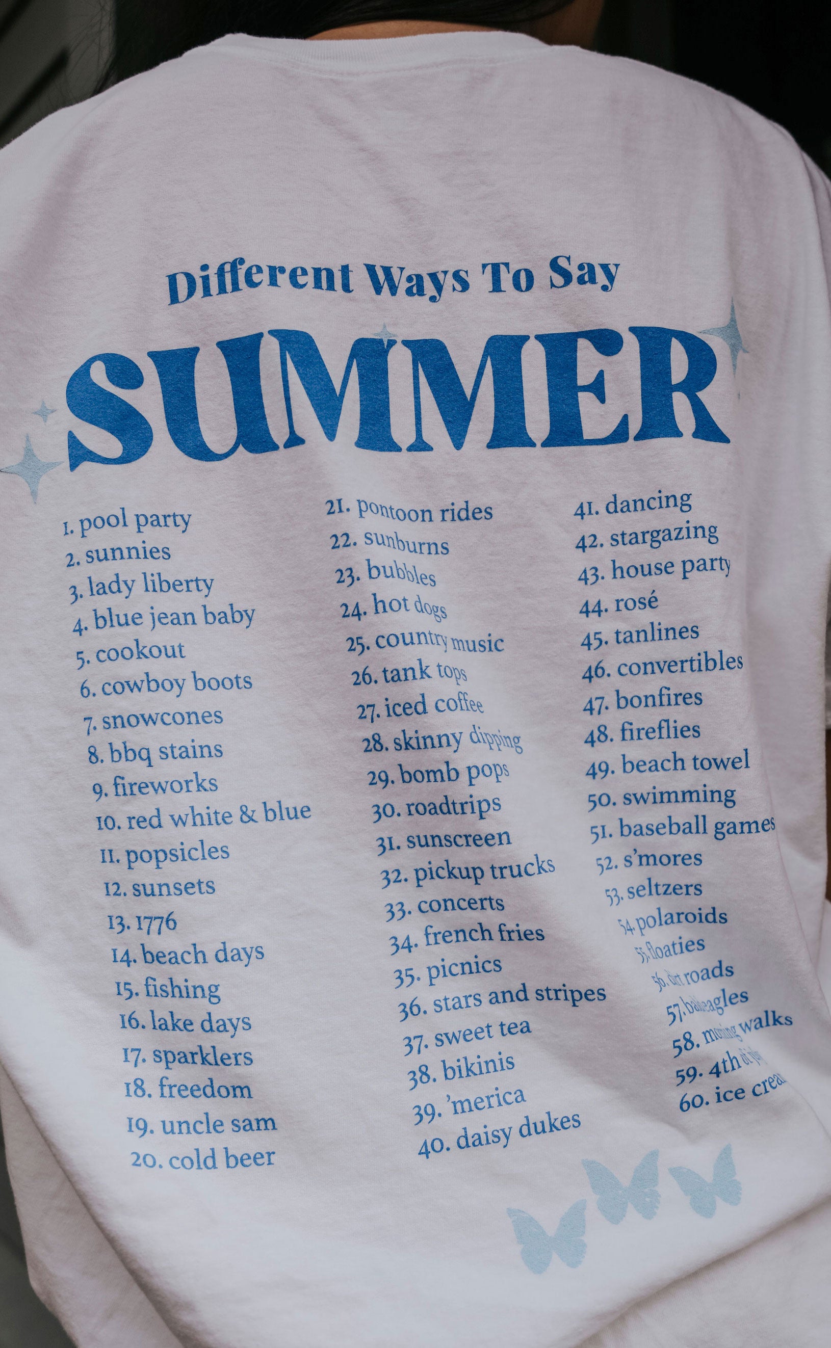 friday + saturday: ways to summer t shirt