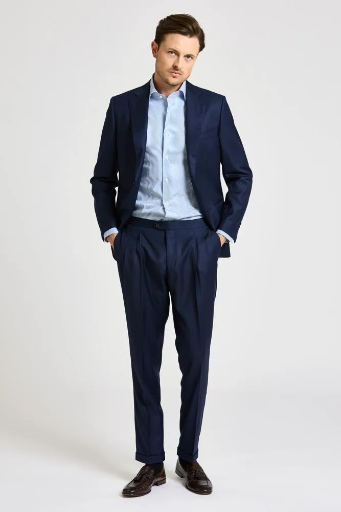 Greyson Suit - Navy Wool 010