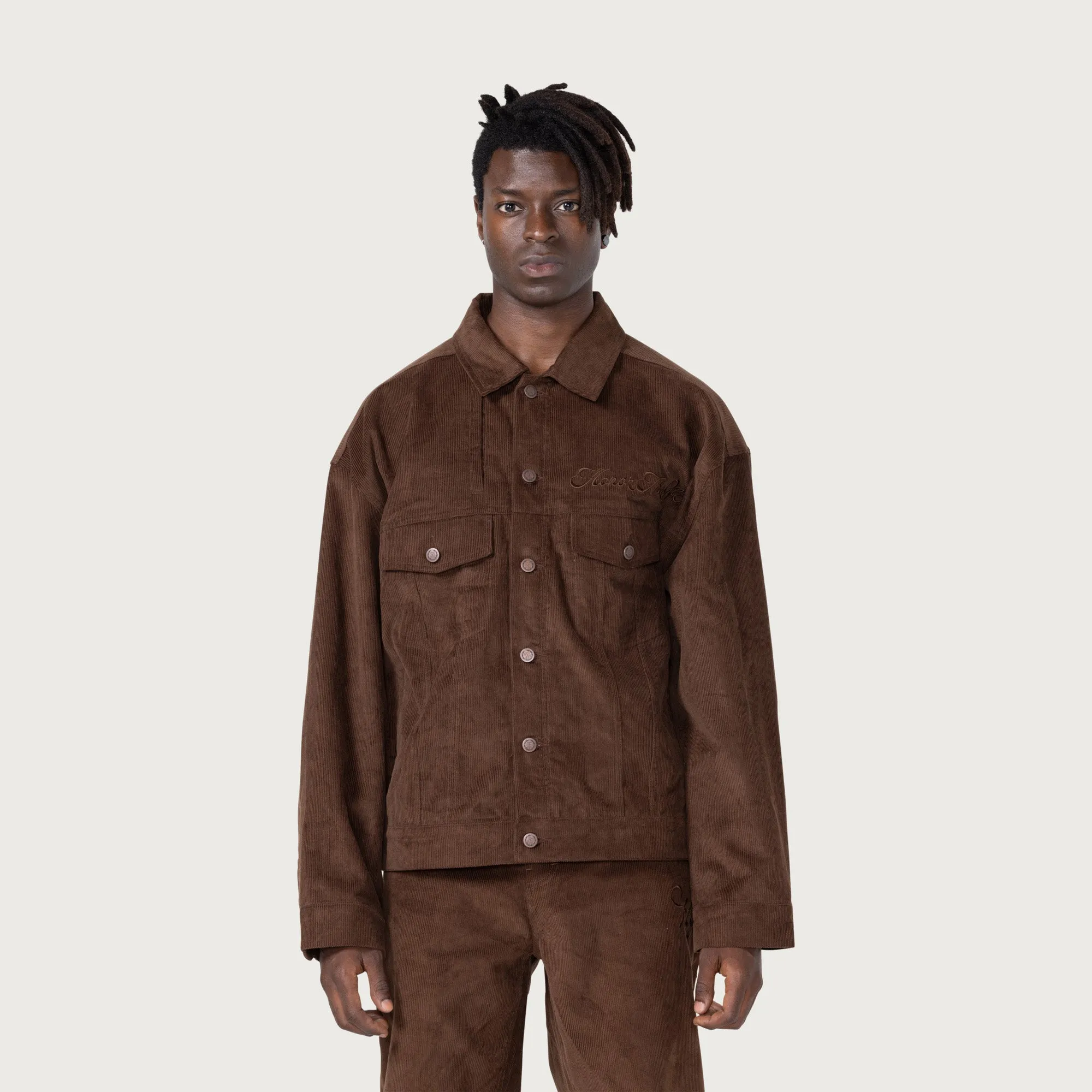 HTG Trucker Jacket - Brown