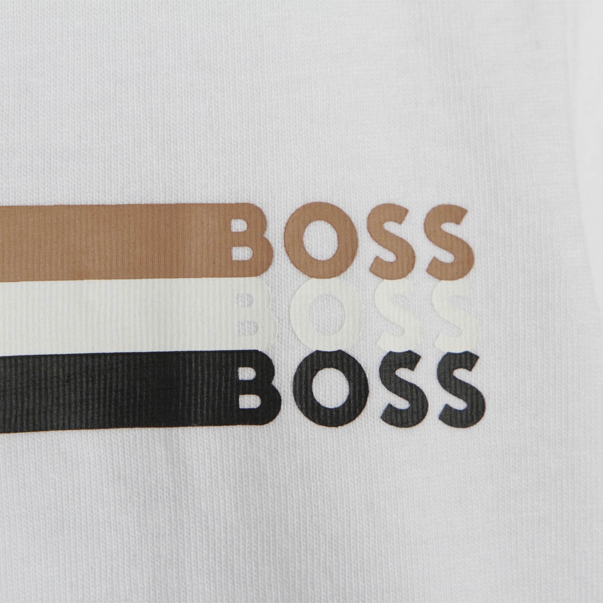 Hugo Boss Boys Fitted T-Shirt _ White J25O18-10P