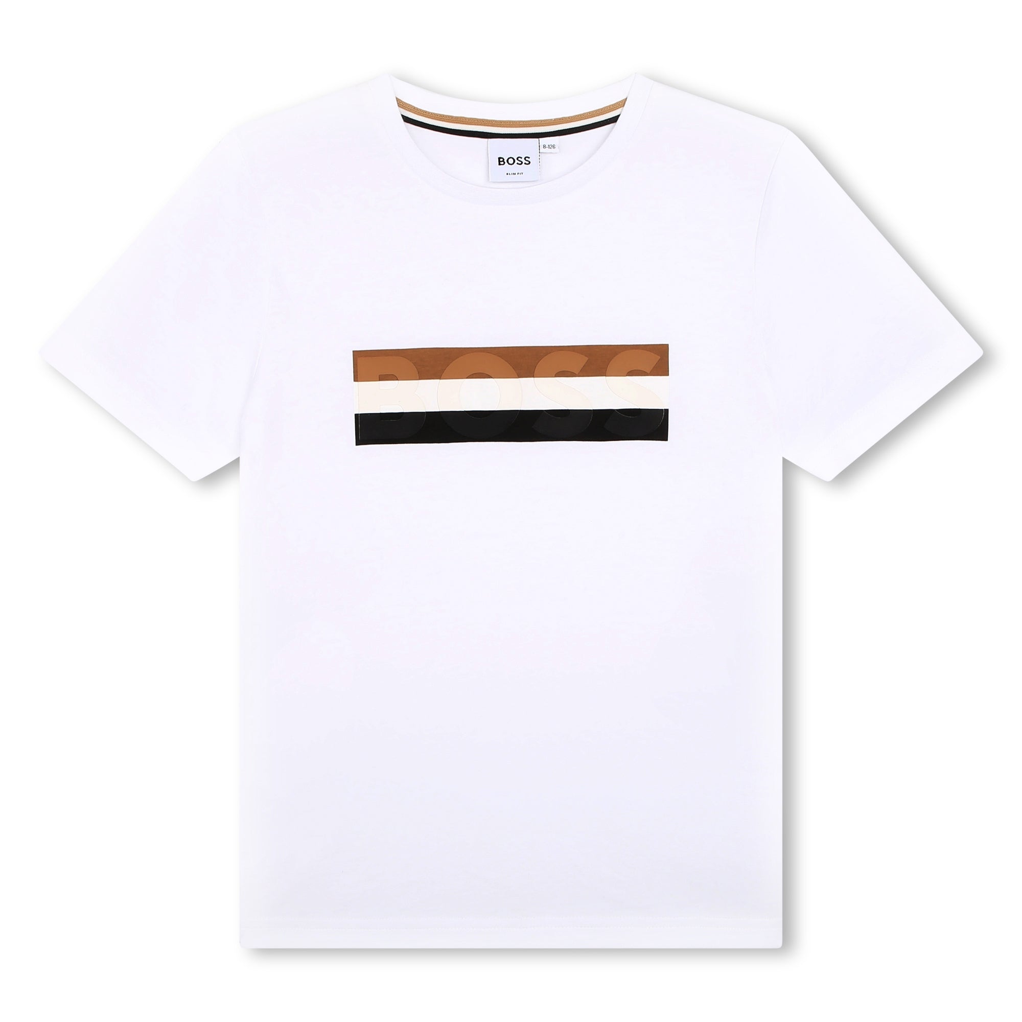 Hugo Boss Boys White T-Shirt _J25O88-10P