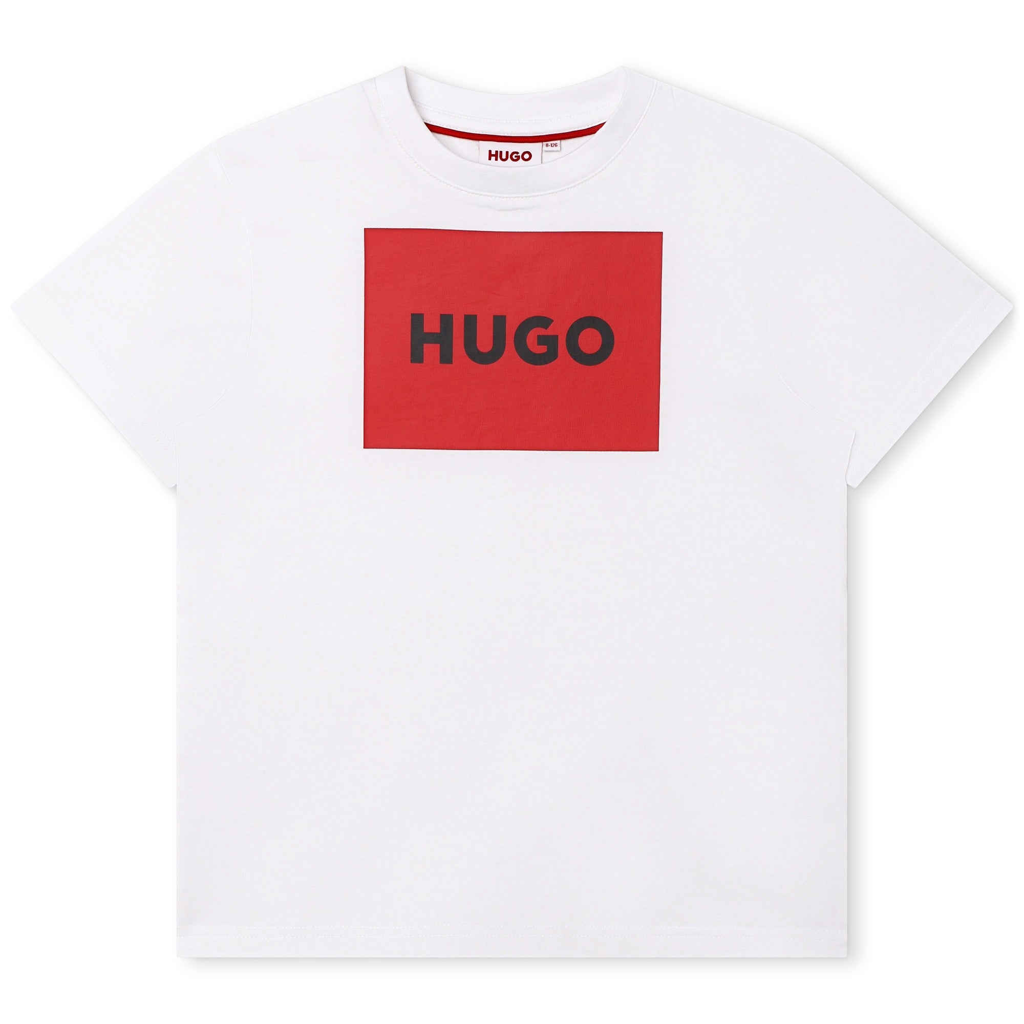 HUGO White T-Shirt w/Logo _G25132-10P