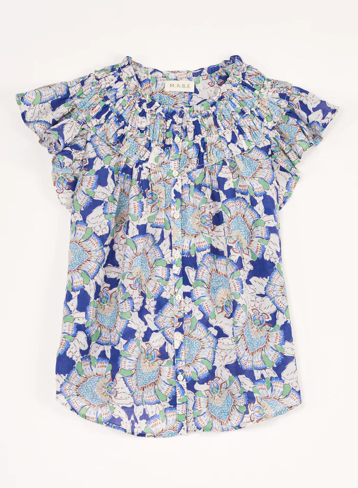 IRIE Printed Short-Sleeve TOP