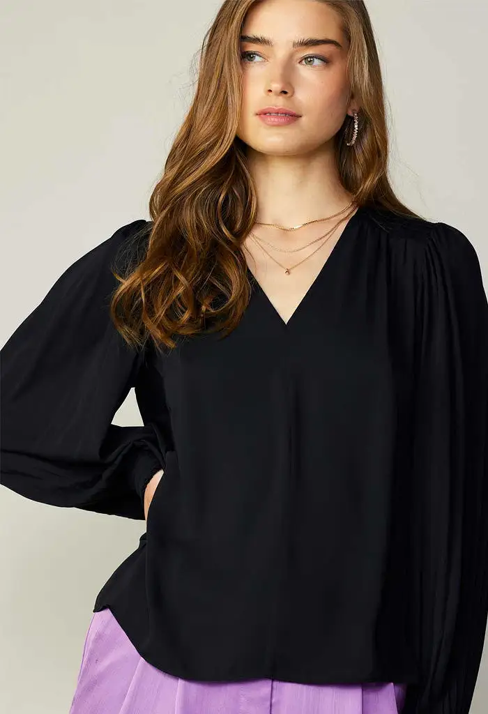 Juliet Blouse-Black