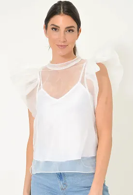 Kaycee Top-White