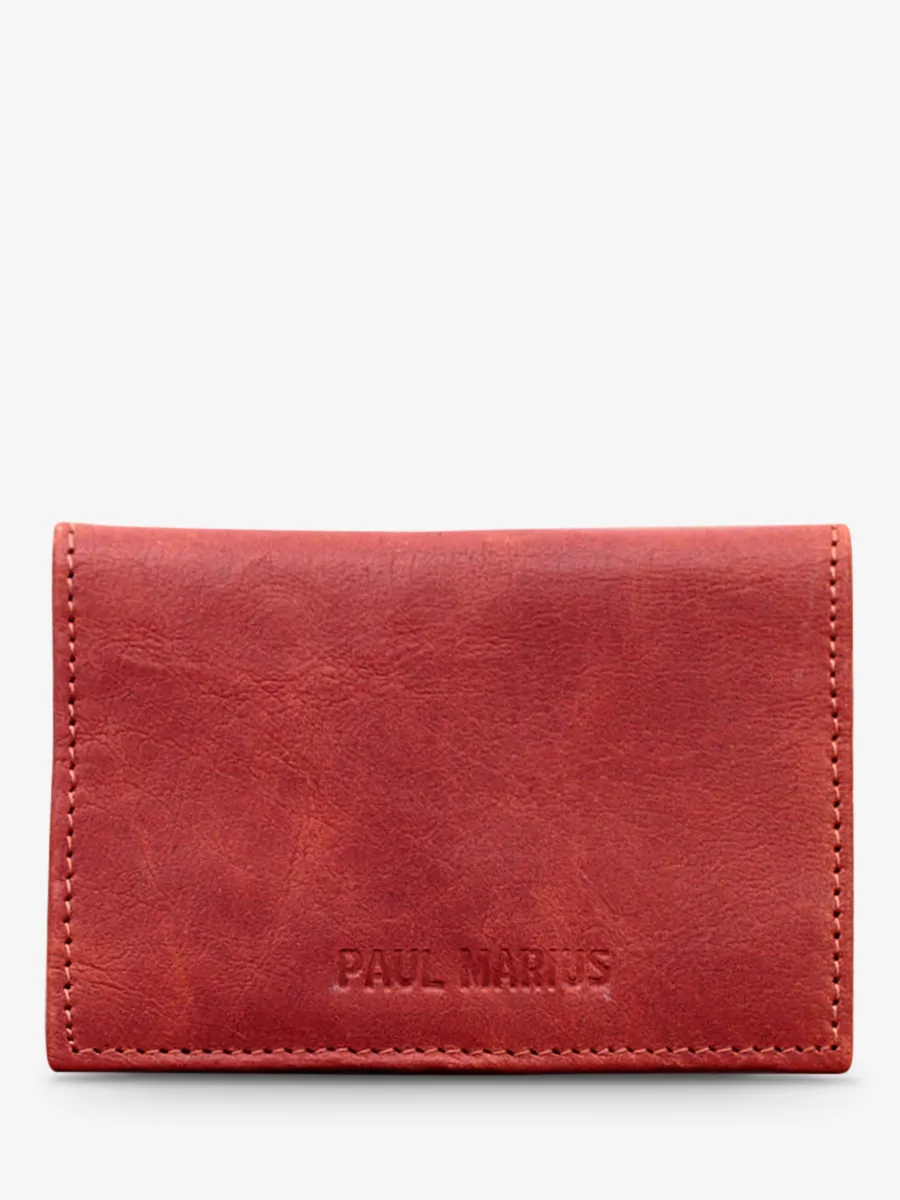 leather card holder Brown - LePortefeuille ALDO Light Brown | PAUL MARIUS