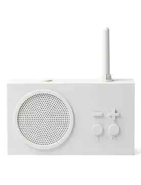 Lexon Tykho 3 Radio and Speaker Off White