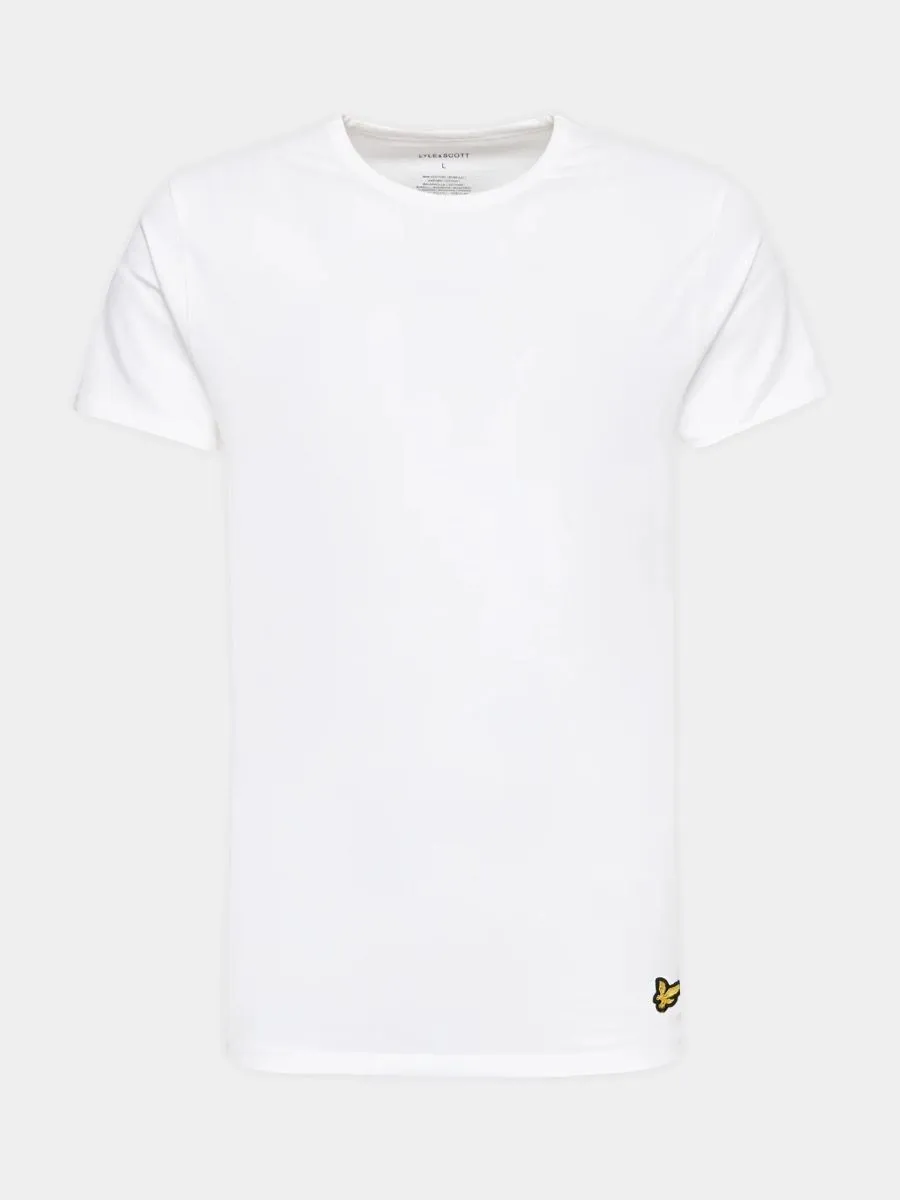 Lyle & Scott Maxwell 3 Pack Crew Neck T-Shirt White