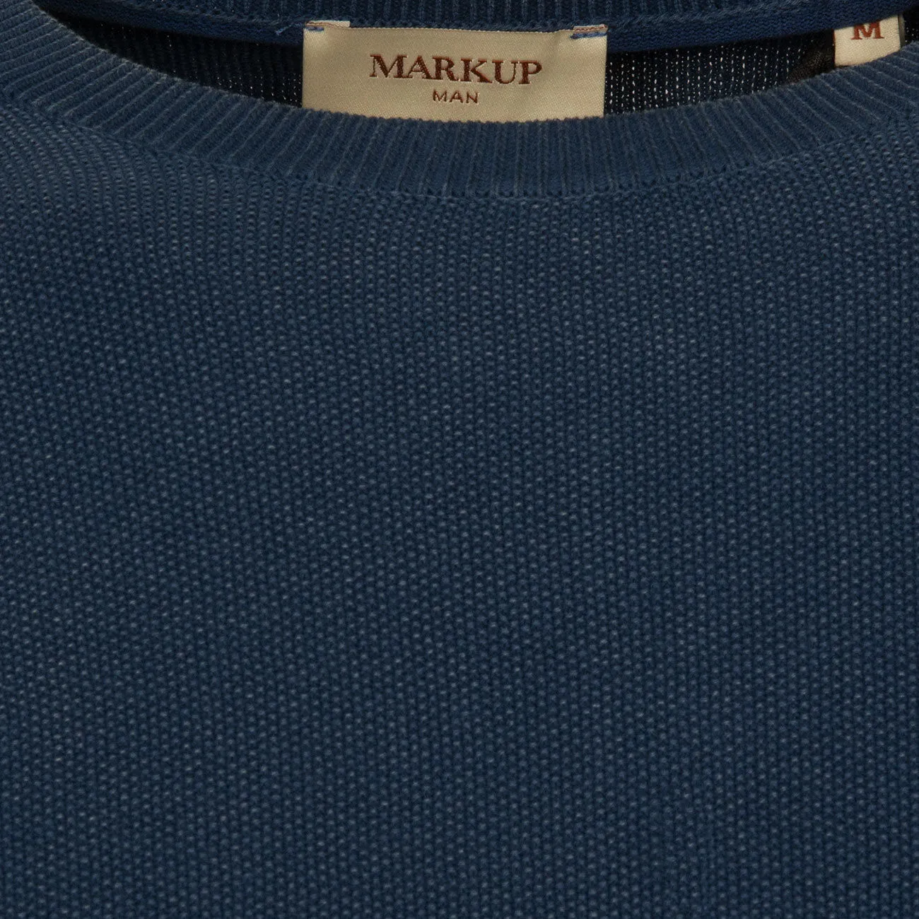 MAGLIA IN COTONE Uomo Blue