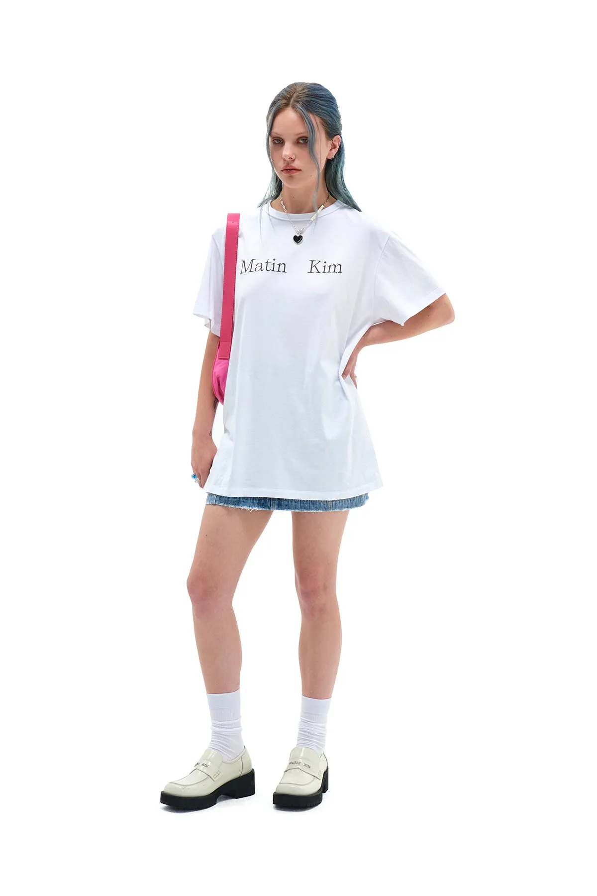 MATIN LOGO TOP IN WHITE (直播價至今晚23:59)