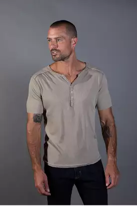 Men's Henley Short Sleeve