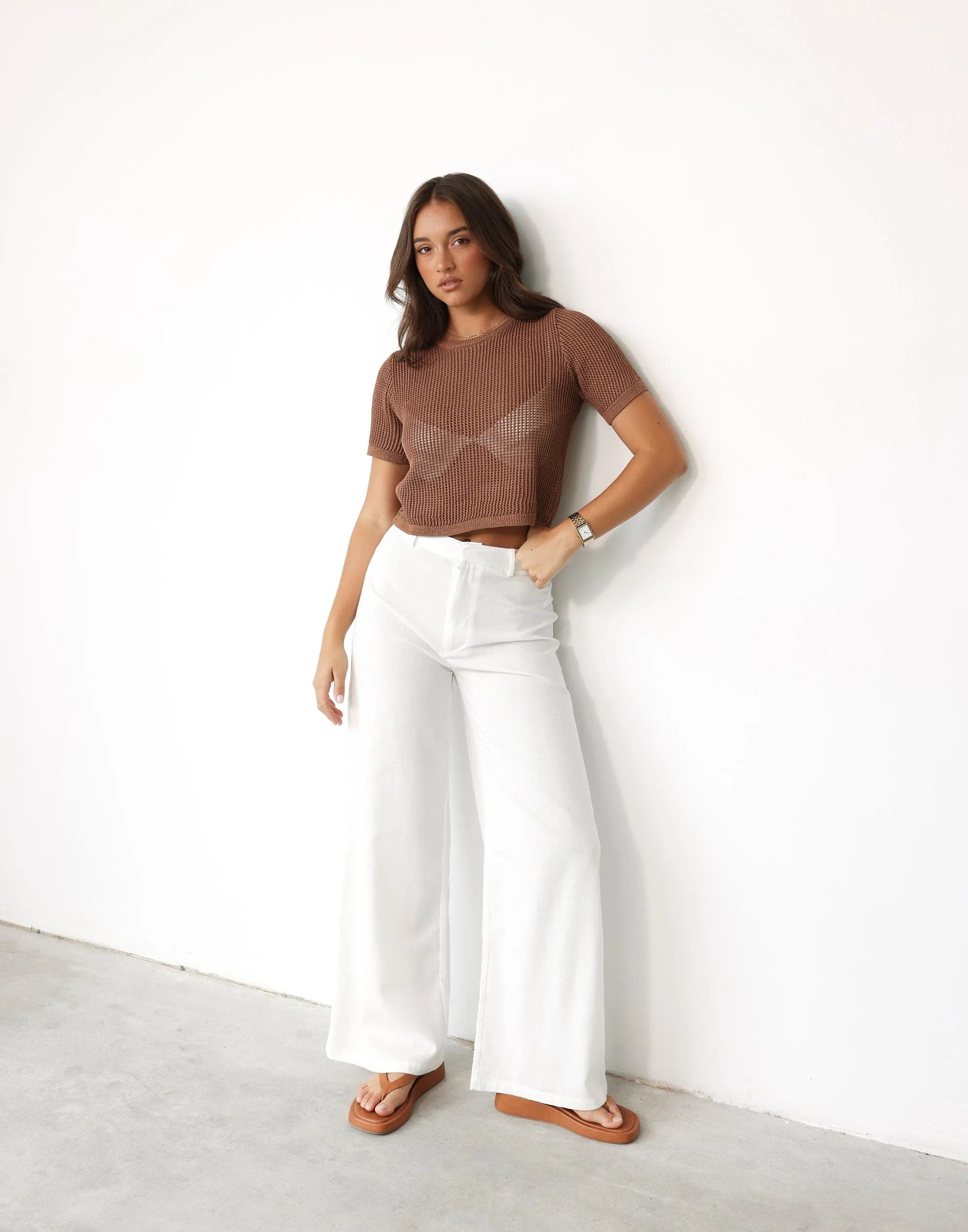 Niana Top (Mocha)