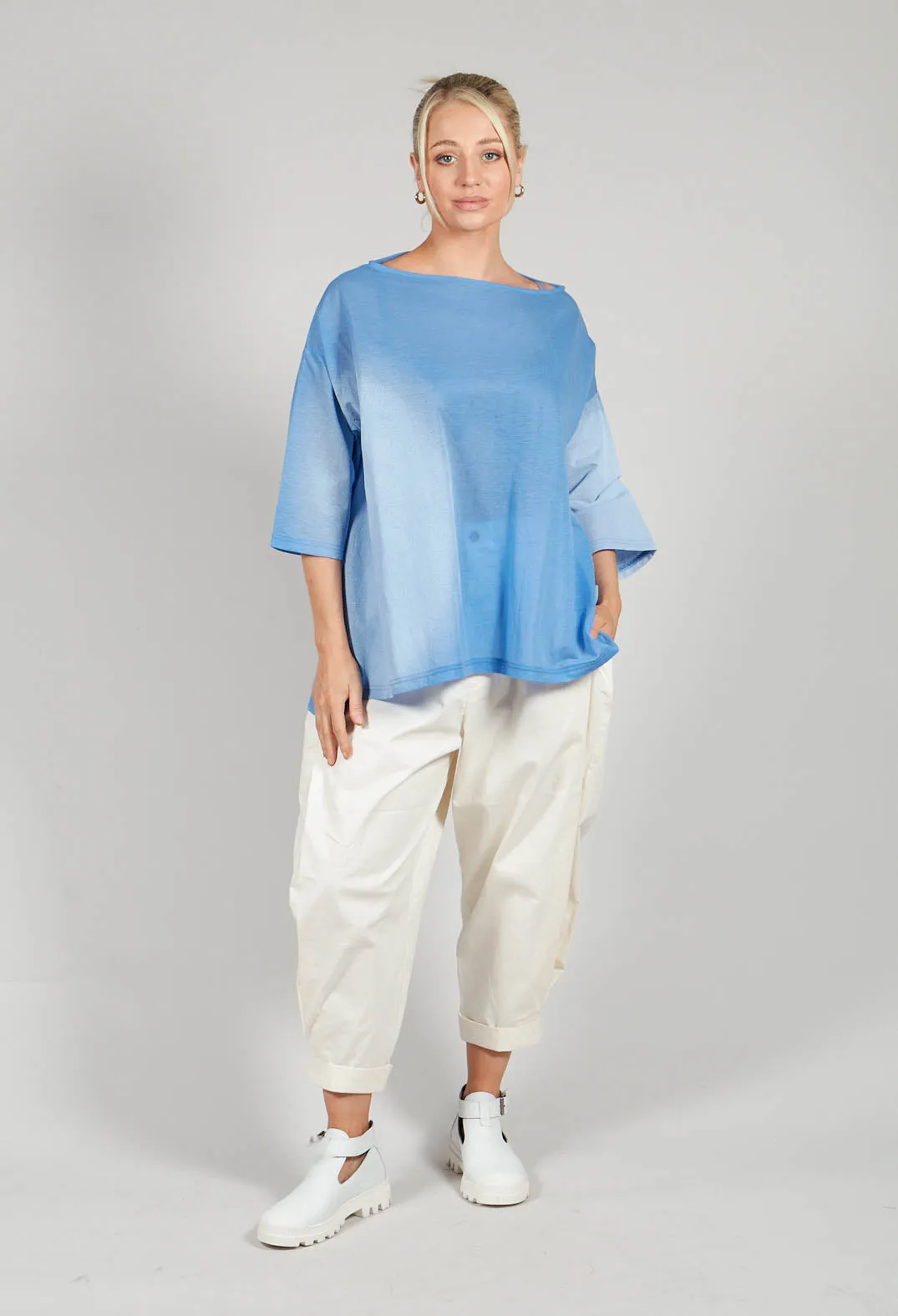 Ombre Shirt in Blue