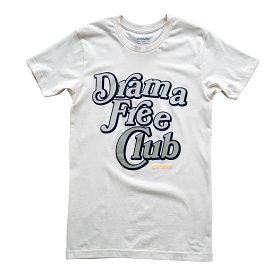 Outrank Drama Free Club T-shirt (Vintage White)