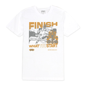 Outrank Finish What You Start T-shirt (White)