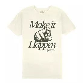 Outrank Make It Happen T-shirt (Vintage White)