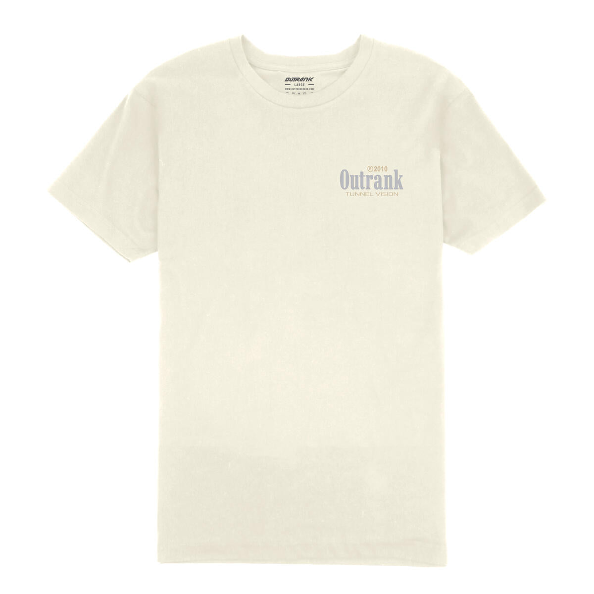 Outrank Tunnel Vision T-shirt (Vintage White)