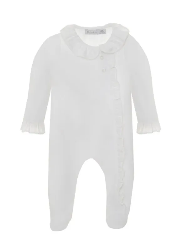 Patachou Romper Frill Off-White