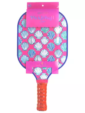 Pickleball Paddle in Blue Shells