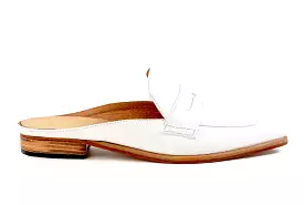 Posh Penny Loafer - Ivory White